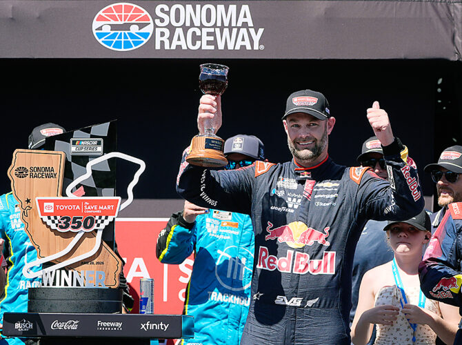SVG scores another road course victory
